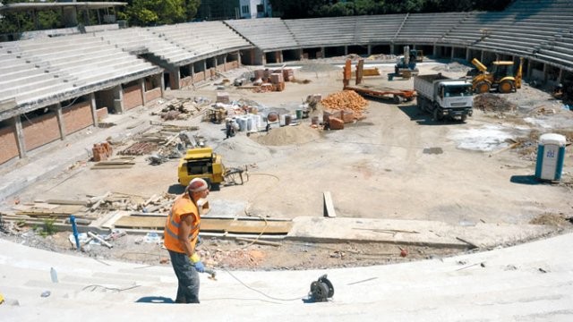 Nastavak radova na stadionu "Tašmajdan"