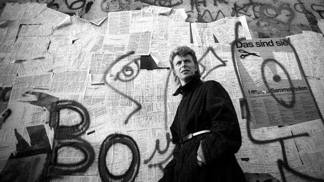 David Bowie at the Berlin Wall, 1987