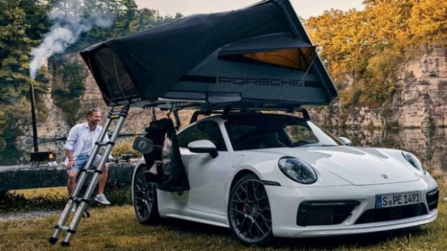 Porše dobio krovni šator za dve osobe