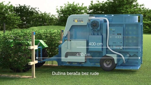Srpski vazdušni berač bobičastog voća menja 200 radnika
